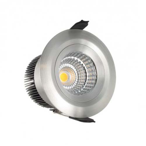 Empotrable Dirigible Led Aluminio 5w Blanca Cálida - Imagen 2