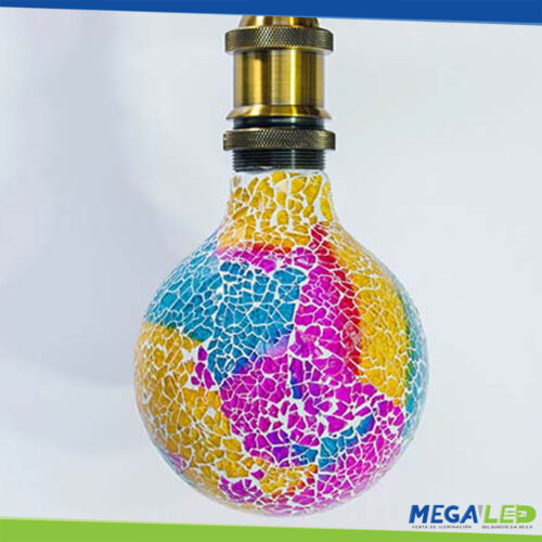 Foco Led Tiffany Colores